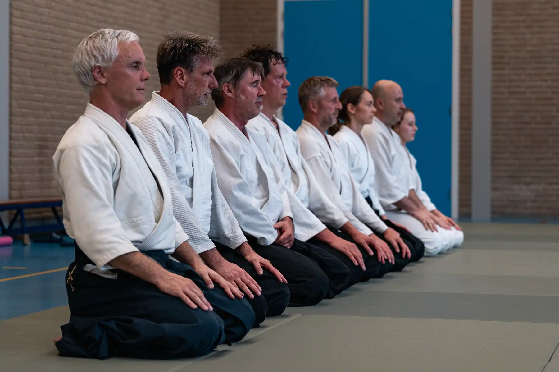 Aikido training bij Renshinkan